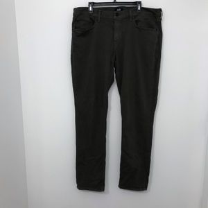 Paige Men's Federal 5-Pocket Pants Sz 38 Green River Moss 38 X 33